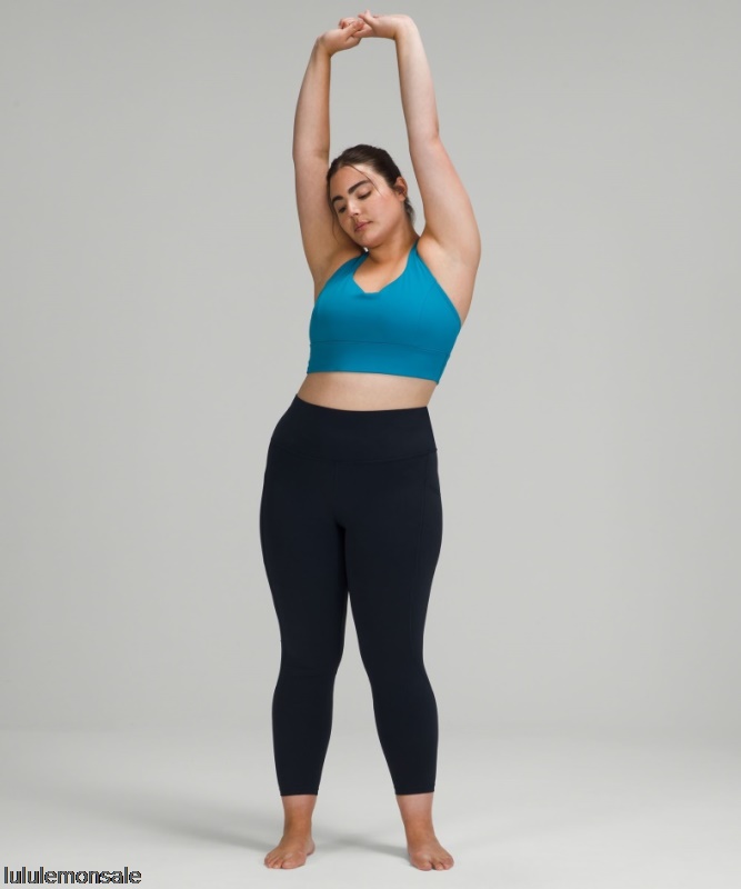 Lululemon Damen DELULU056 | True Navy Align Hoch Sitzende Hose Mit Taschen 25